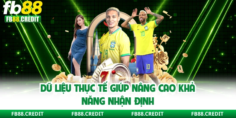 Dữ liệu thực tế giúp nâng cao khả năng nhận định