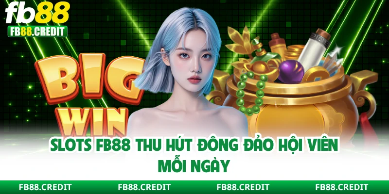 Slots FB88 thu hút đông đảo hội viên mỗi ngày